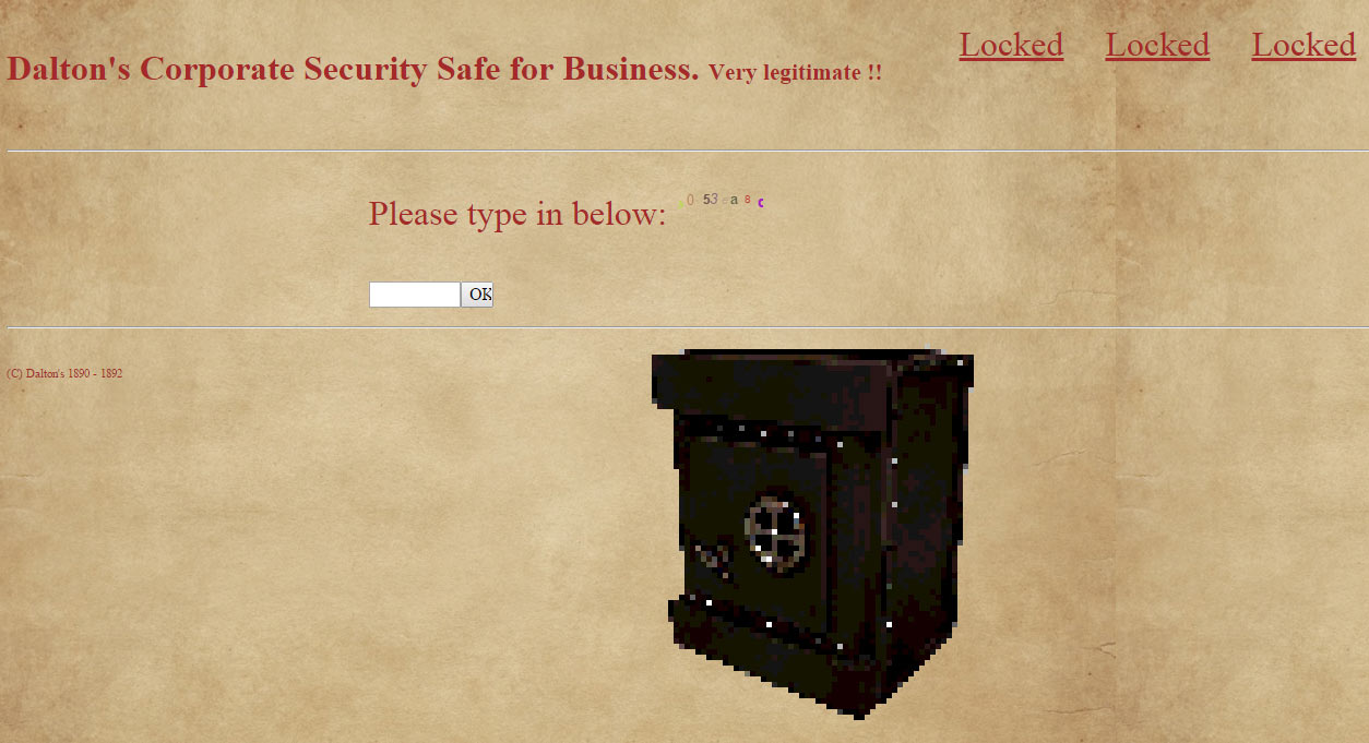 Hack.lu CTF 2014 - Dalton Corporate Security Safe for Business (200pts) writeup - 01