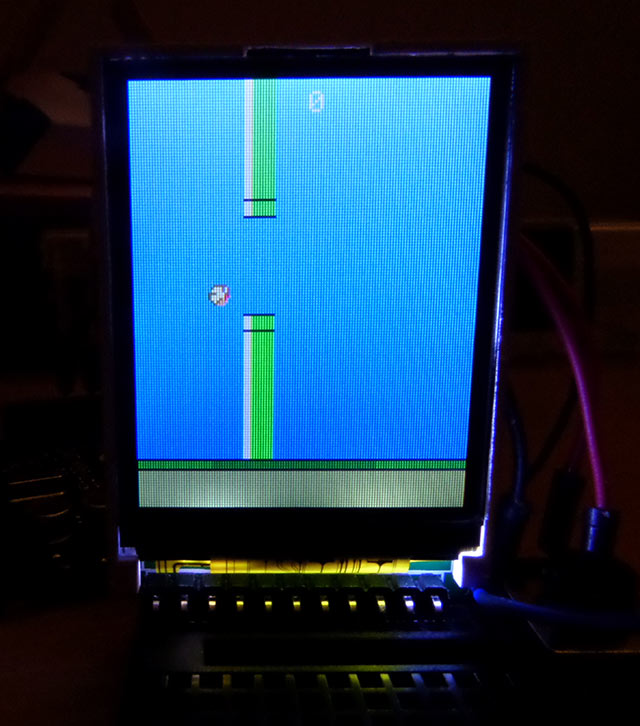 Flappy Bird Clone on the ATmega328 (Arduino UNO) - 01