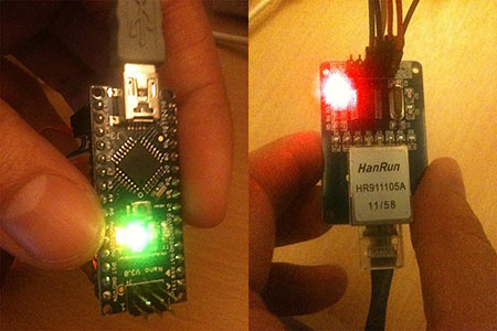 IRC Bot on the ATmega328 (Arduino NANO v3.0) - 01